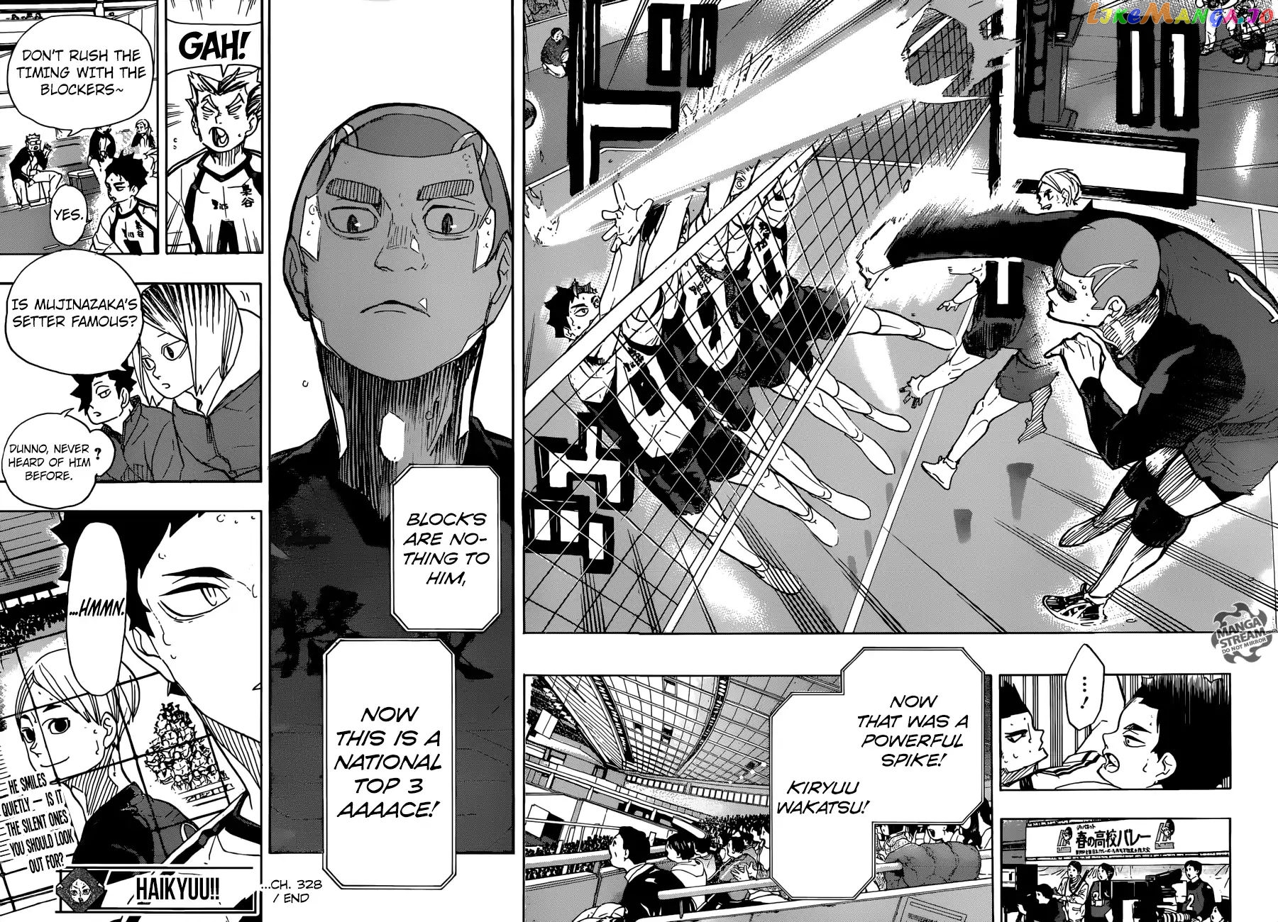 Haikyuu!!, Chapter 328 image 16